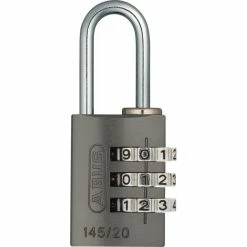 Abus Cadenas à Combinaison 145/20 Titanium B/DFNLIESPP