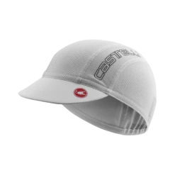 Castelli Casquette A/C 2 Cycling Blanc/Gris
