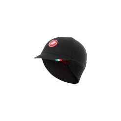 Castelli Casquette Difesa Thermal Noir Et Rouge