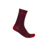 Castelli Chaussettes Distanza 20 Rouge