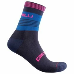 Castelli Chaussettes Linea 15 Bleu