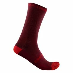 Castelli Chaussettes Superleggera T 18 Rouge