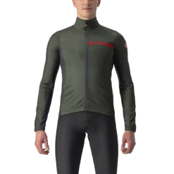 Castelli Veste Squadra Stretch Vert/Gris