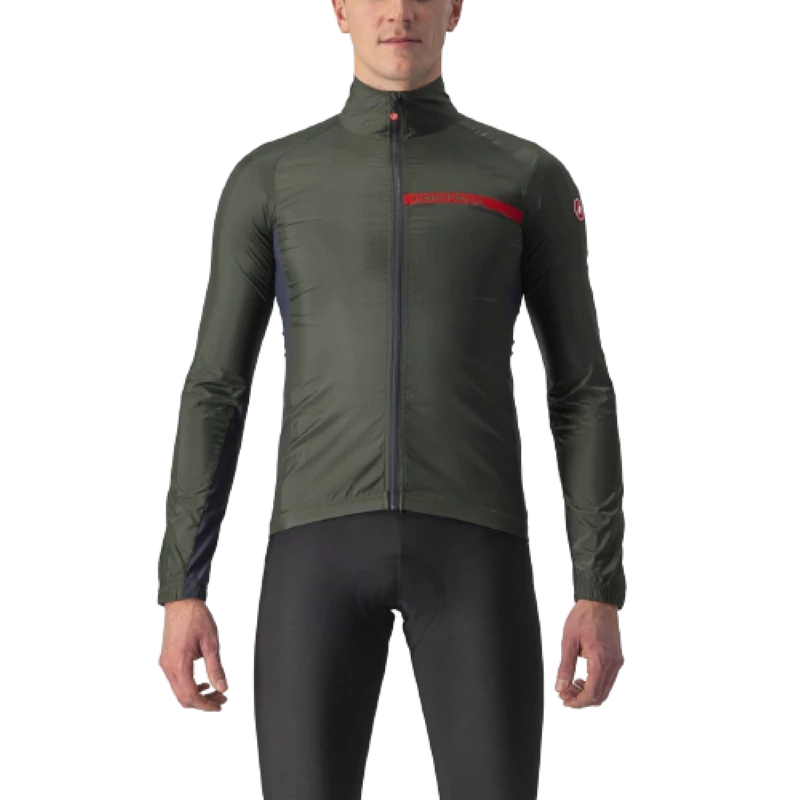 Castelli Veste Squadra Stretch Vert/Gris