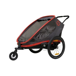 Hamax Remorque Pour Vélo Outback Rouge Et Noir