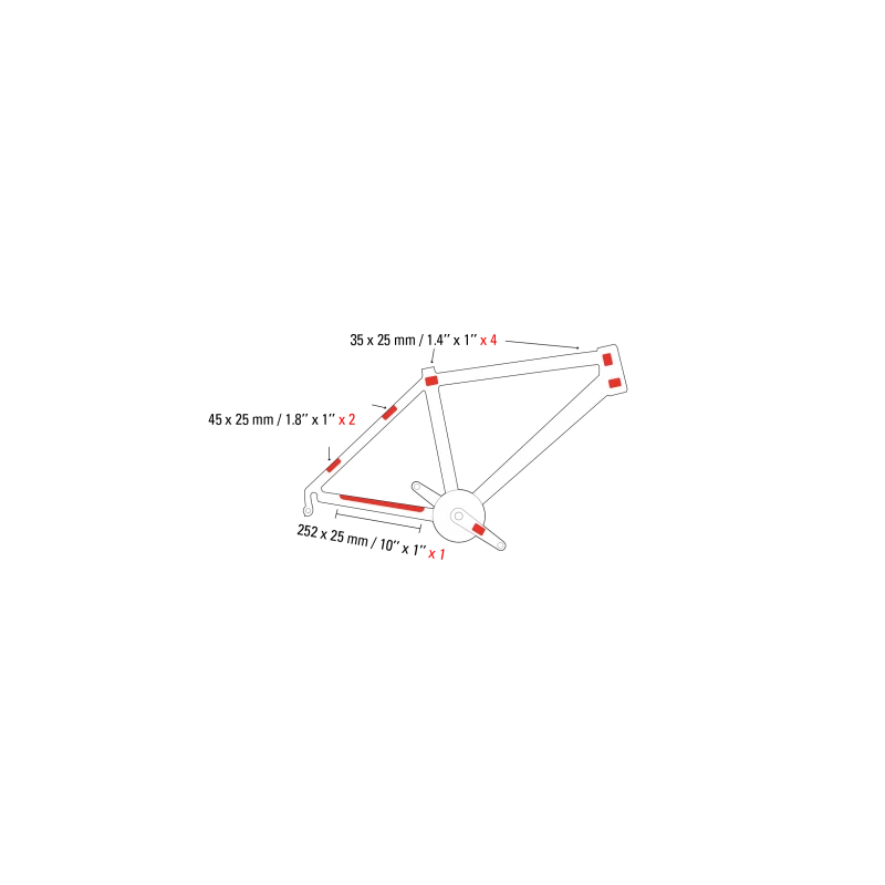 Zefal Kit De Protection Skin Armor